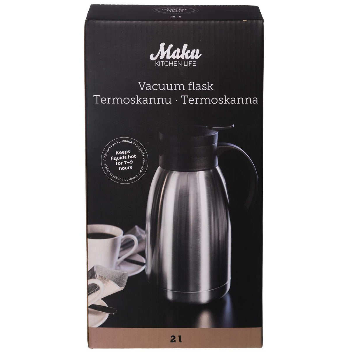 Maku Termoskanna Stål 2,0 L