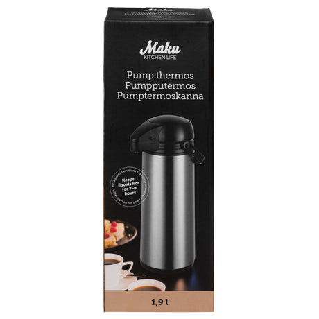 Maku Pumptermos Stål 1,9 L