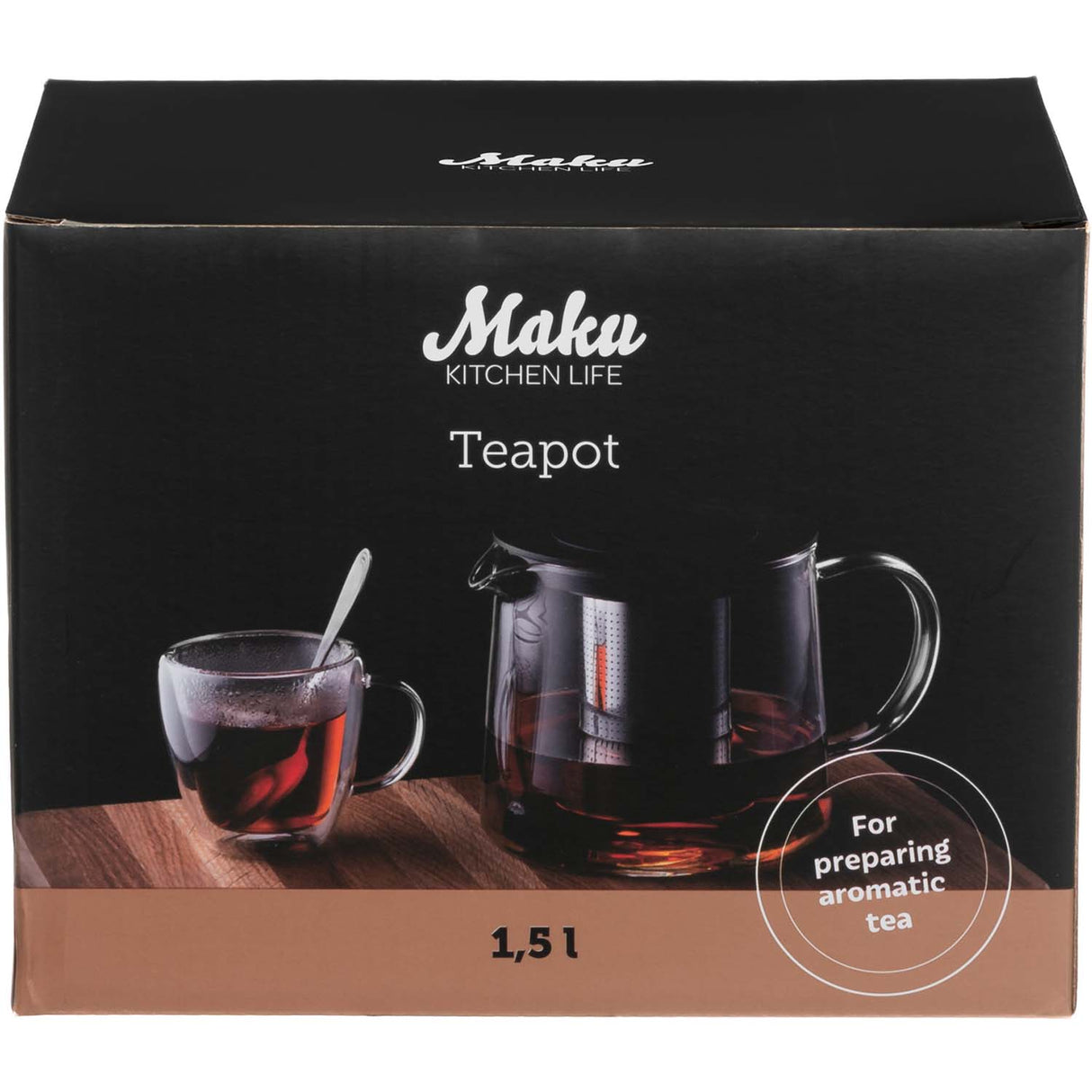 Maku Tekanna Glas 1,5 L