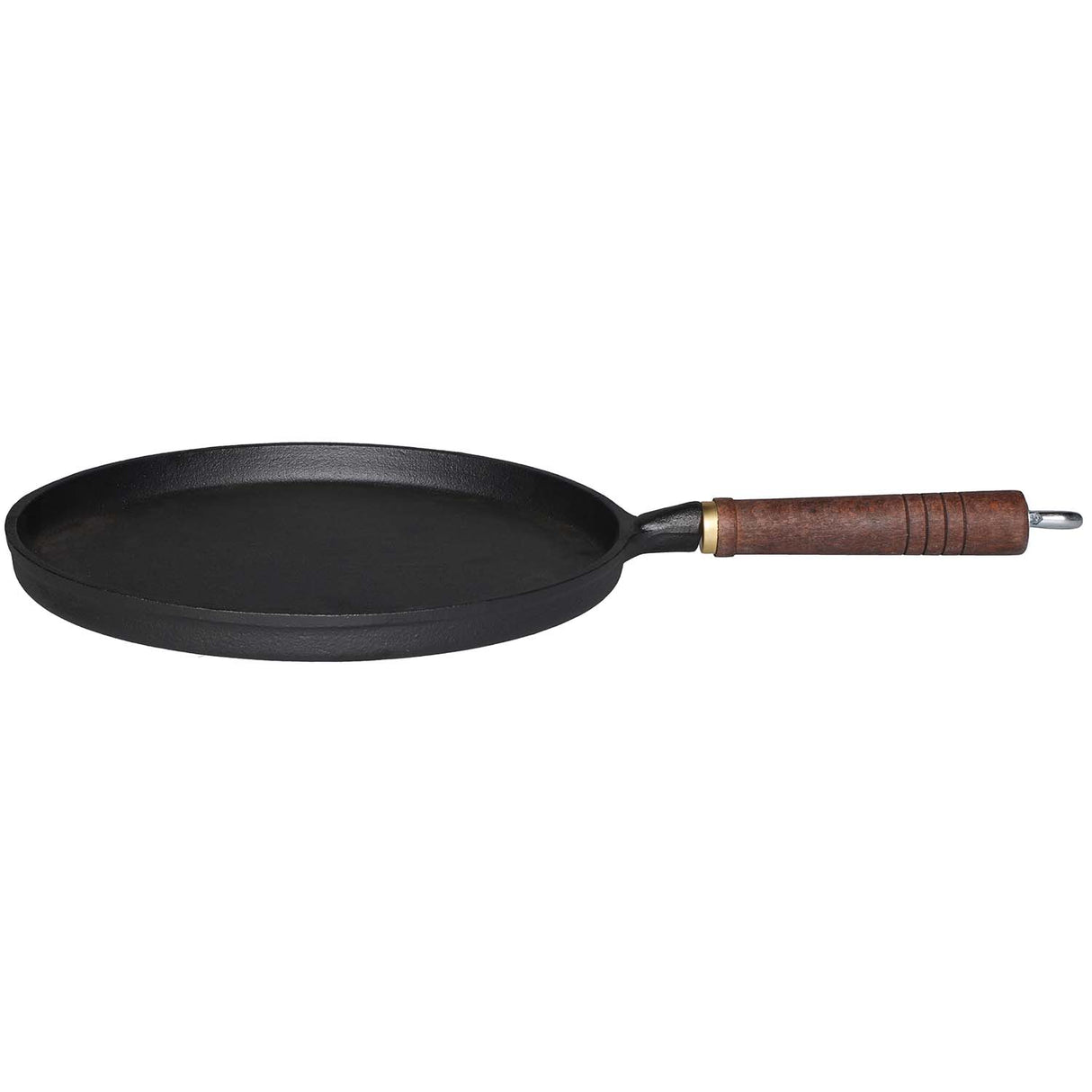Maku Pannkakspanna gjutjärn trähandtag