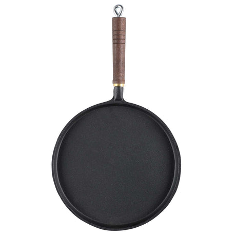 Maku Pannkakspanna gjutjärn trähandtag