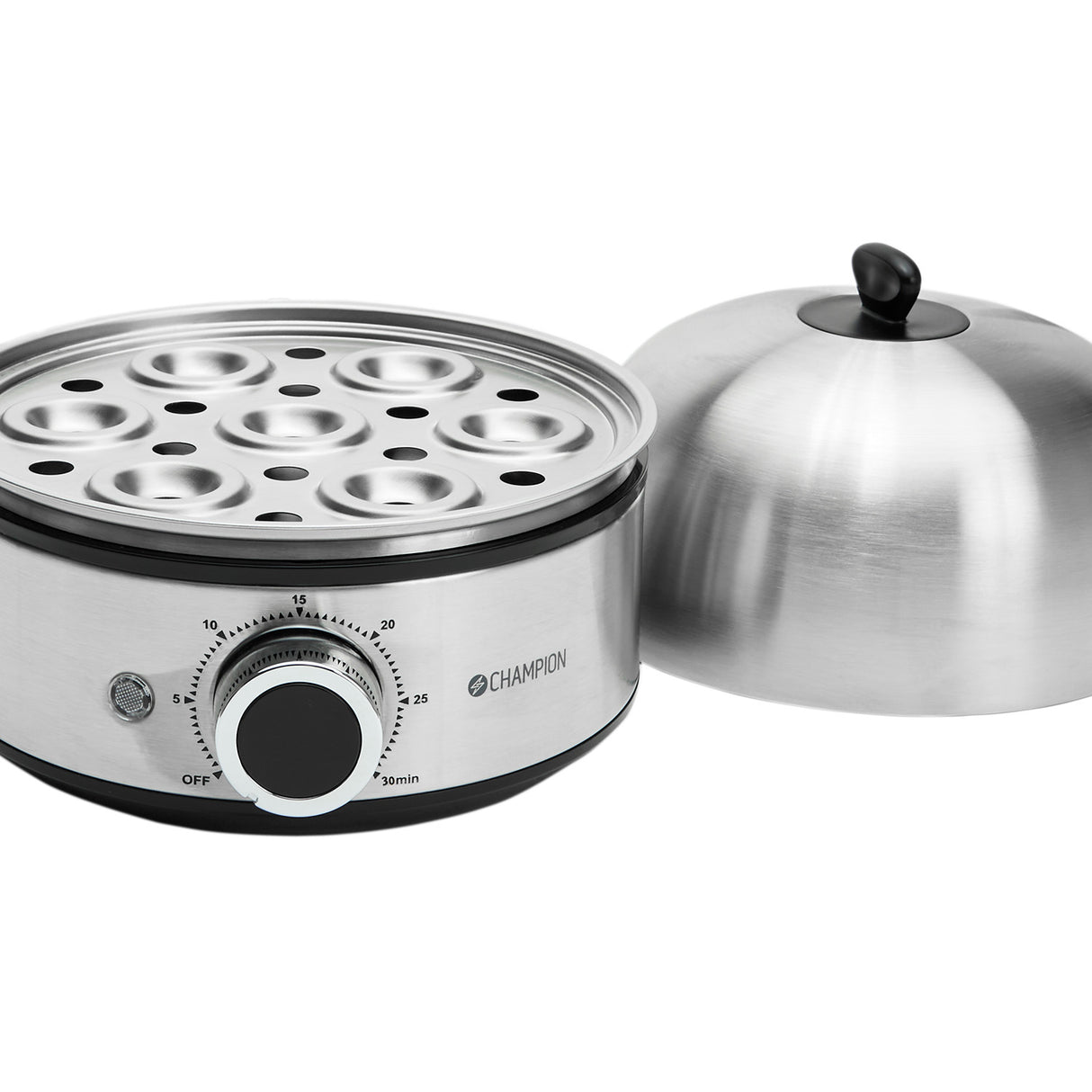 Champion Äggkokare Timer 7 Ägg EB600 Rostfri
