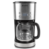 Champion Kaffebryggare Digital 12-koppar/1,5L KB210 Rostfri