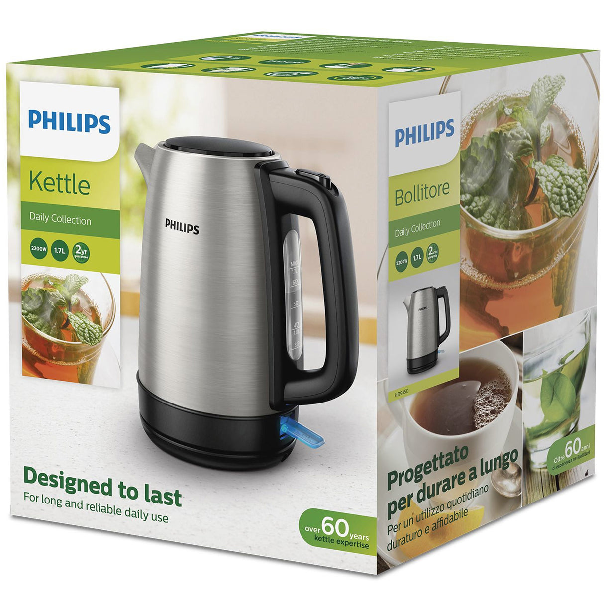 Philips Vattenkokare HD9350/90 1,7l Daily