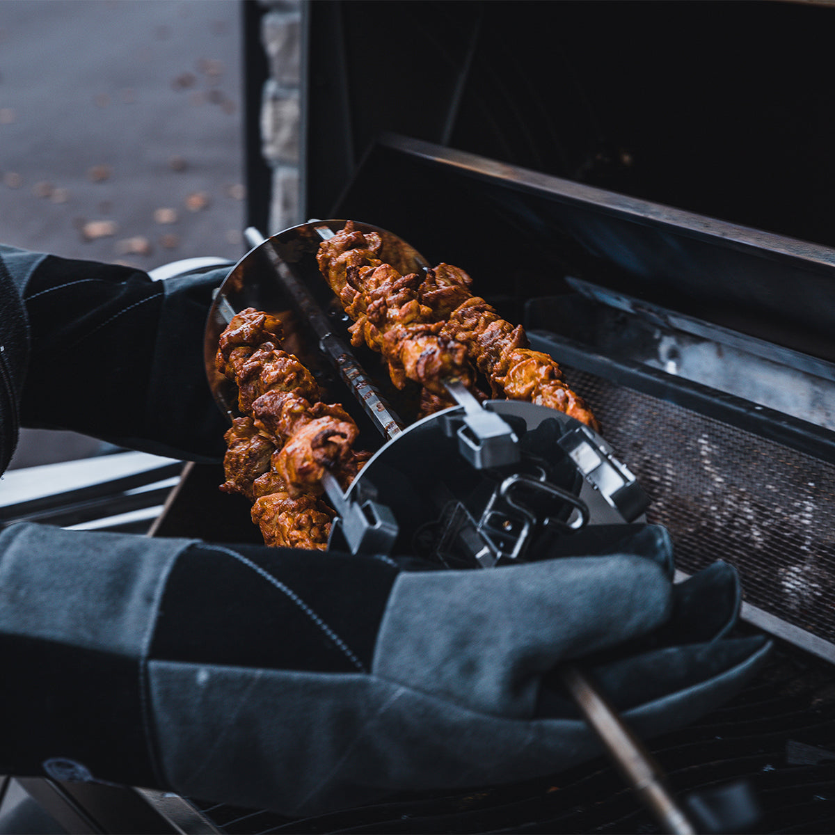 Napoleon Shishkebab rotisserie