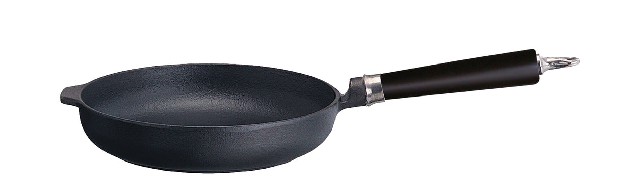 Ronneby Bruk Stekpanna rund kant Bok Svart 24 cm