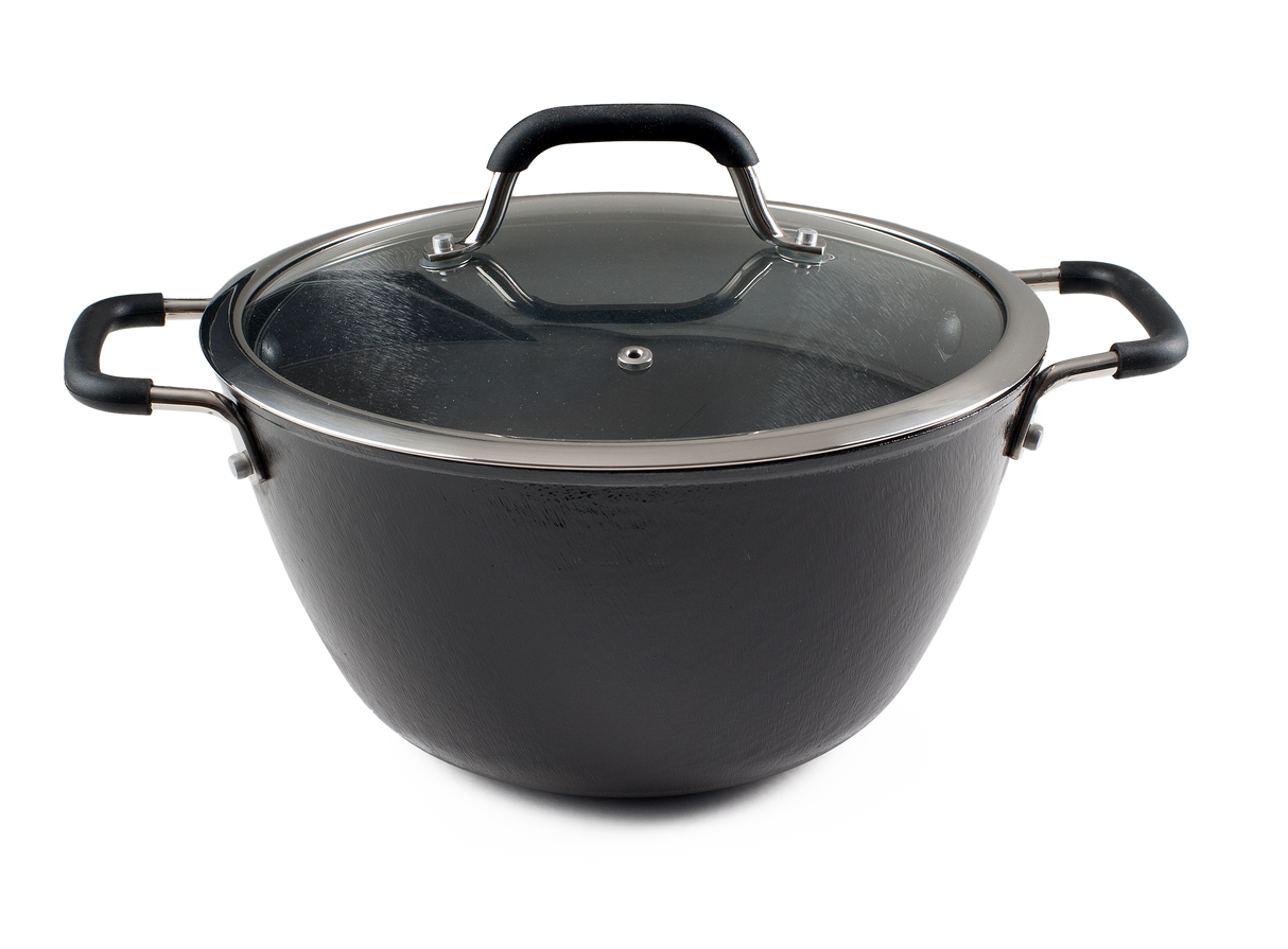 Ronneby Bruk Stekgryta 5 l, med glaslock 26 cm