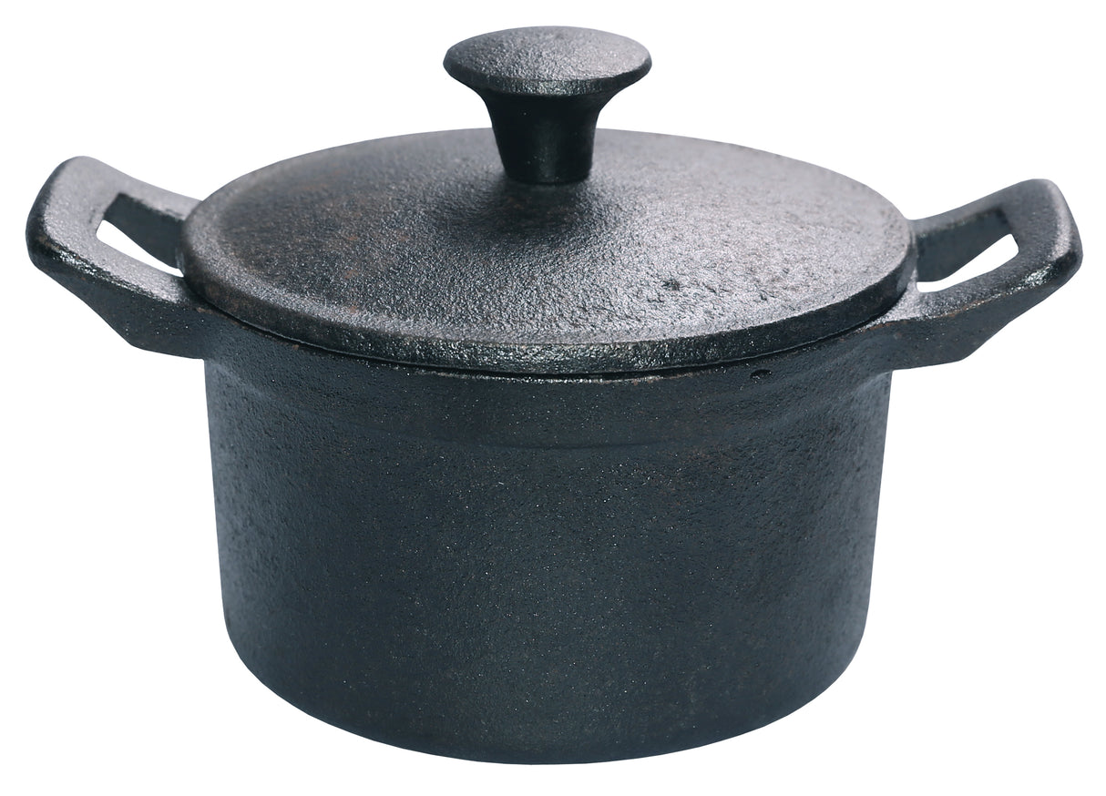 Ronneby Bruk Gryta med lock, rund 11 cm
