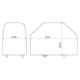 Broil King Premium överdrag Crown™ / Baron™ 3 brännare